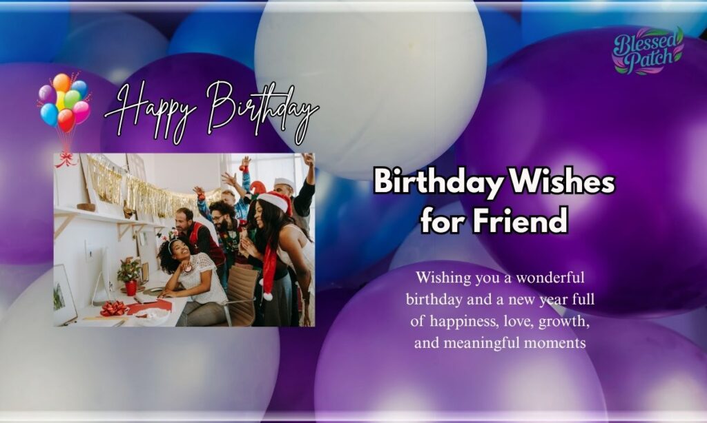 Birthday Wishes for Friend
