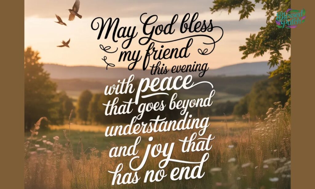 Good Evening Message for Friend