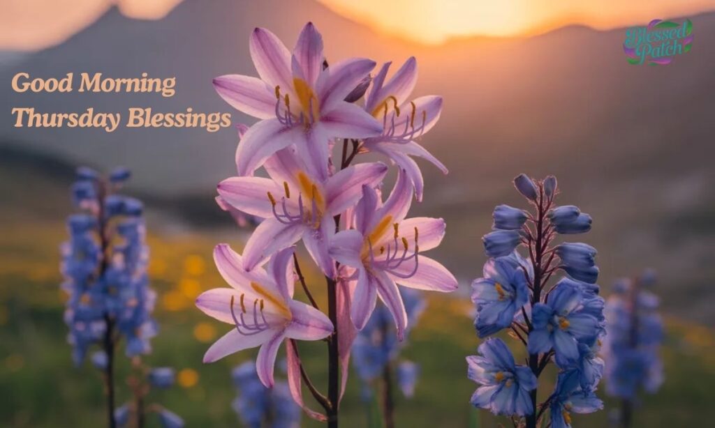Good Morning Thursday Blessings