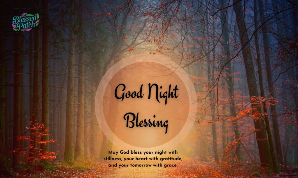 Good Night Blessing