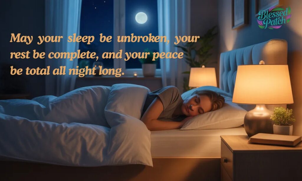 Good Night Blessings for Peaceful Sleep