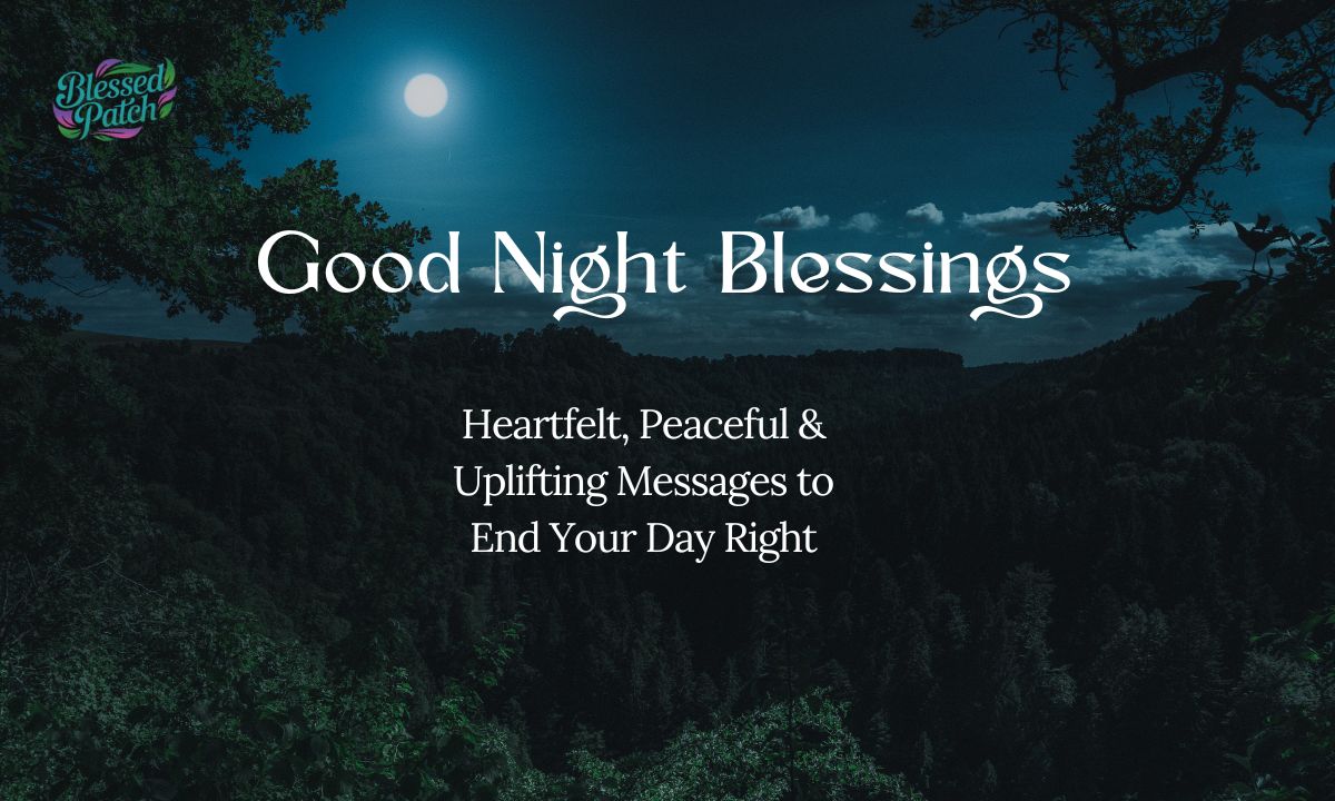 Good Night Blessings