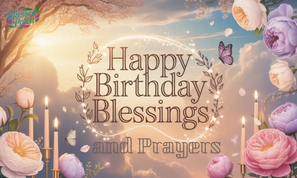 Happy Birthday Blessings and Prayers