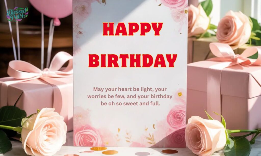 Happy Birthday with Blessings