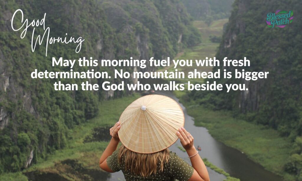Inspirational Good Morning Blessings