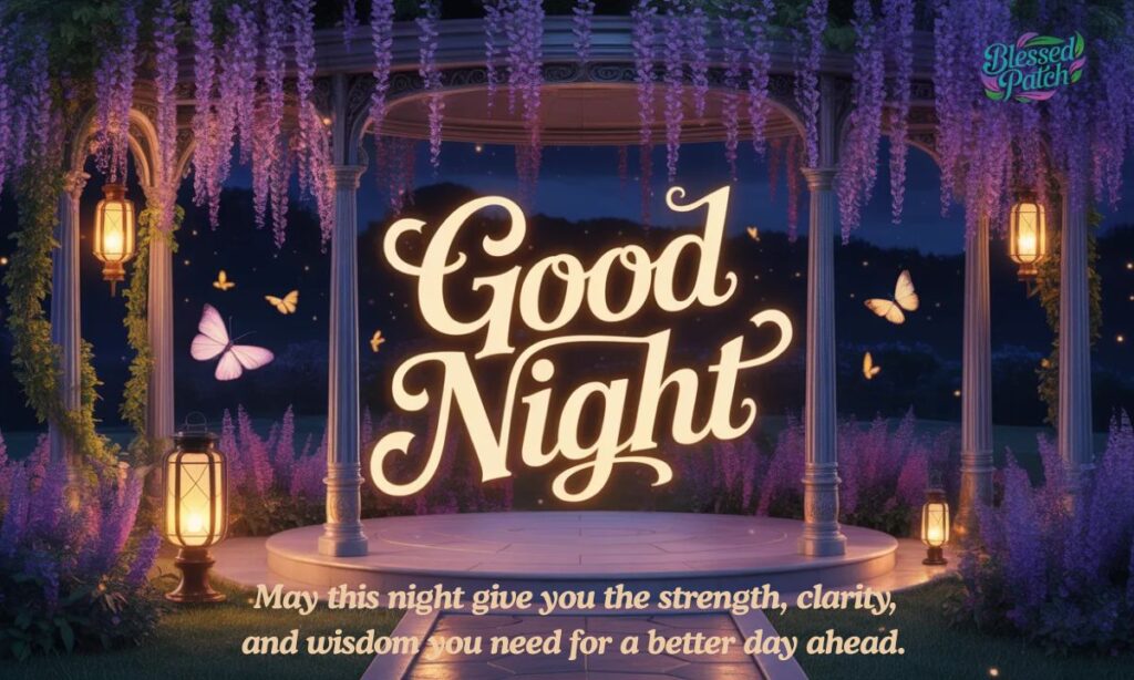 Inspirational Good Night Blessings