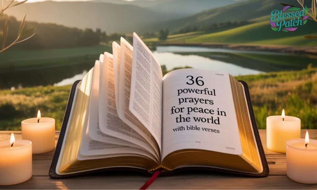 36 Powerful Prayers for Peace in the World With Bible Verses