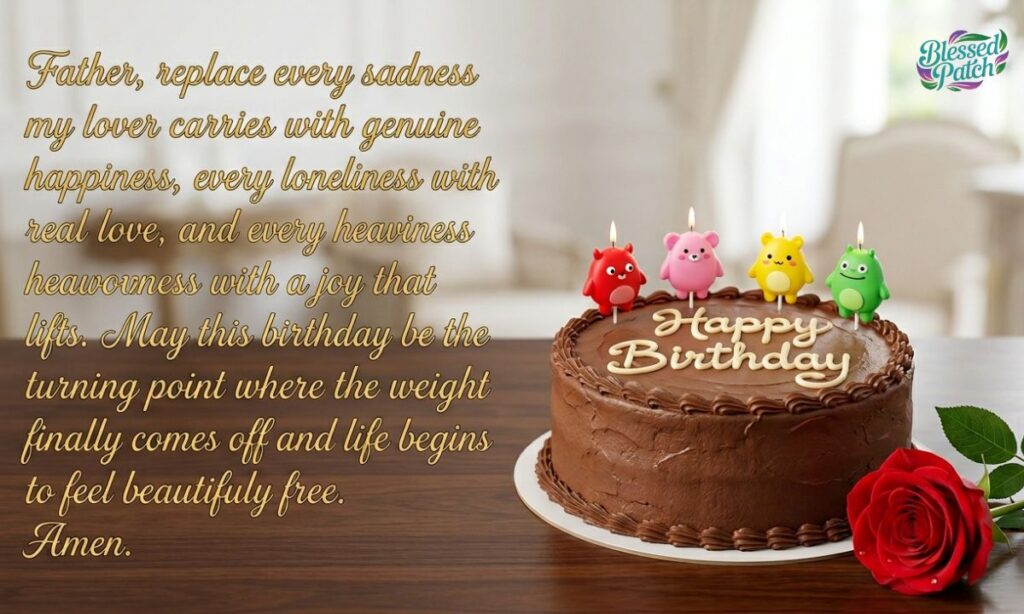 Birthday Prayer for Love, Happiness, and Joy