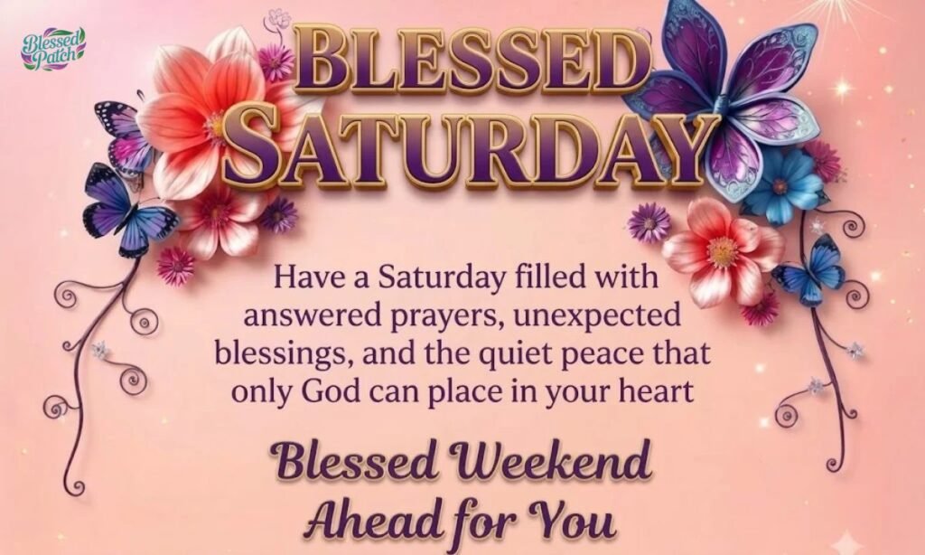 Blessed Saturday (1)