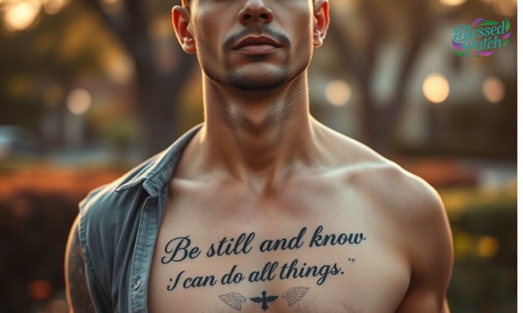 Chest Tattoos for Men Bible Verse (1)
