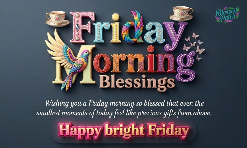 Friday Morning Blessings