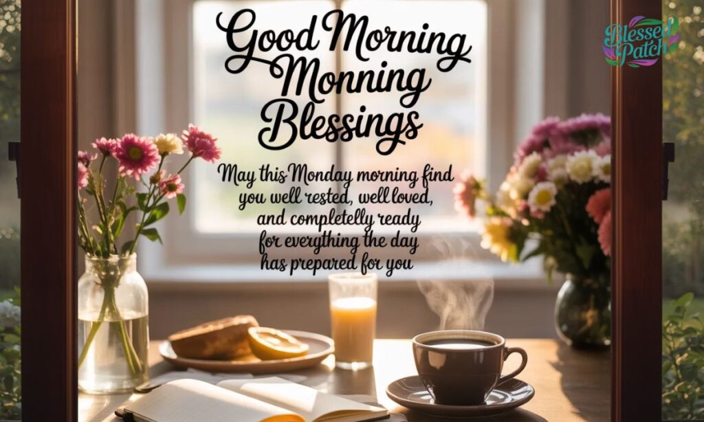 Good Morning Monday Blessings