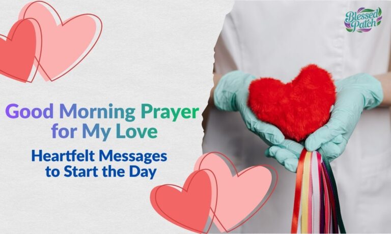 Good Morning Prayer for My Love