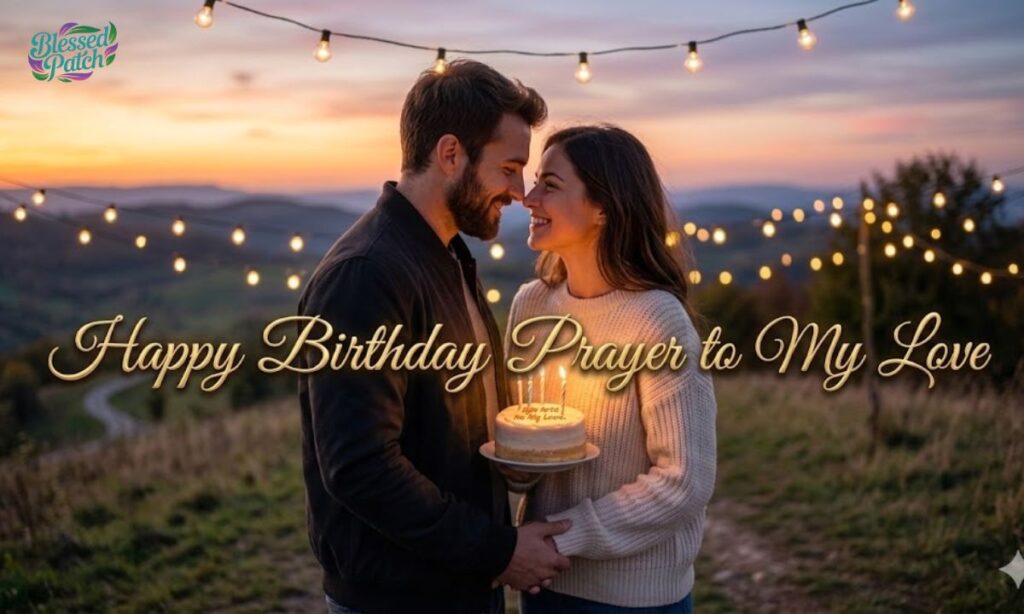 Happy Birthday Prayer to My Love