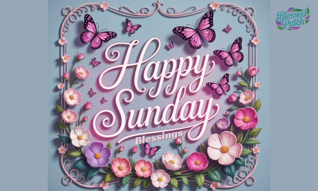 Happy Sunday Blessings