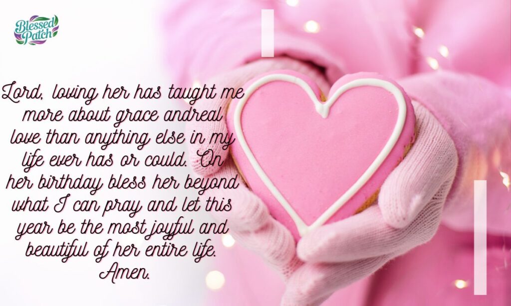 Long Emotional Birthday Prayers for Lover Girl