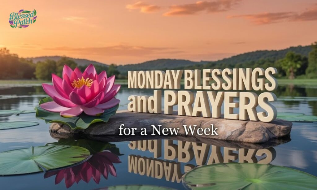 Monday Blessings and Prayers