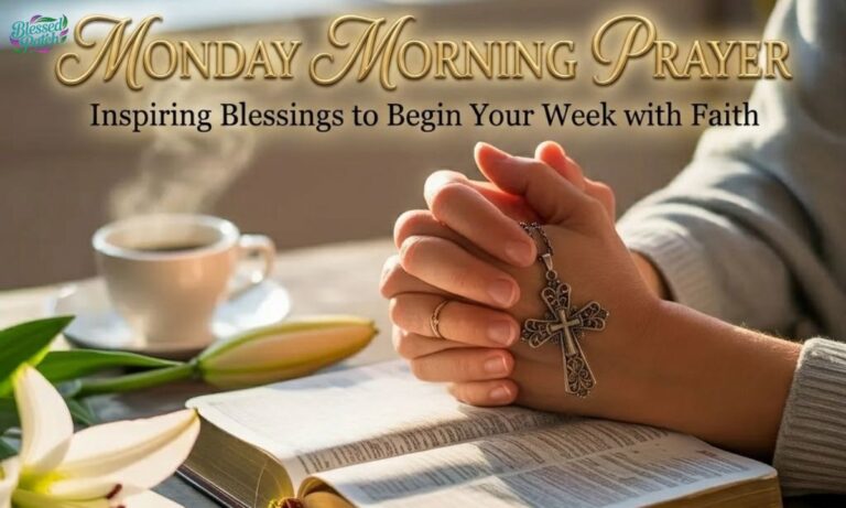 Monday Morning Prayer