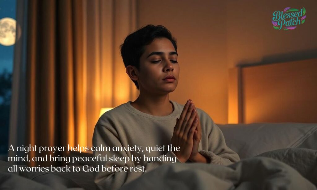 Night Prayer for Anxiety and Peaceful Sleep