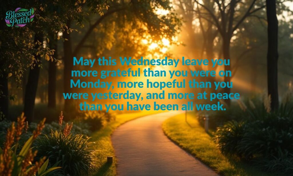 Positive Thankful Wednesday Blessings