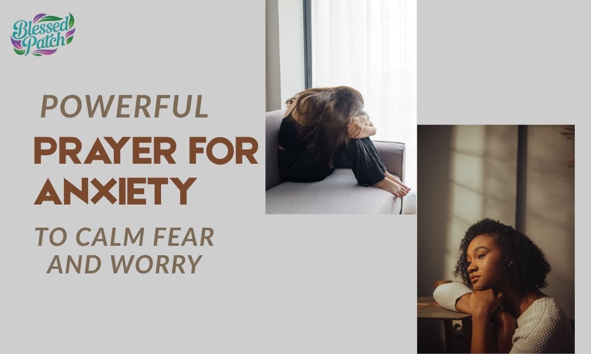 Prayer For Anxiety