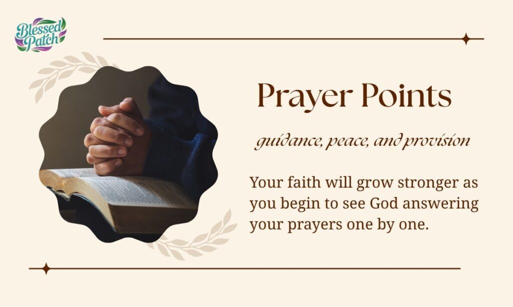 Prayer Points