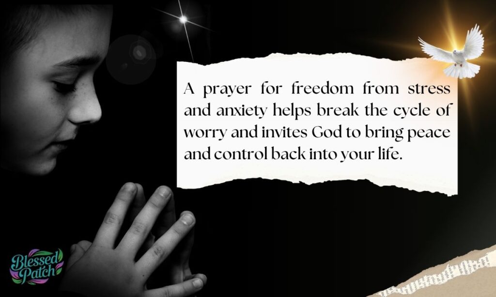 Prayer for Anxiety and Stress