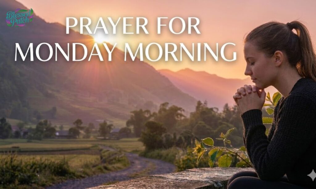 Prayer for Monday Morning