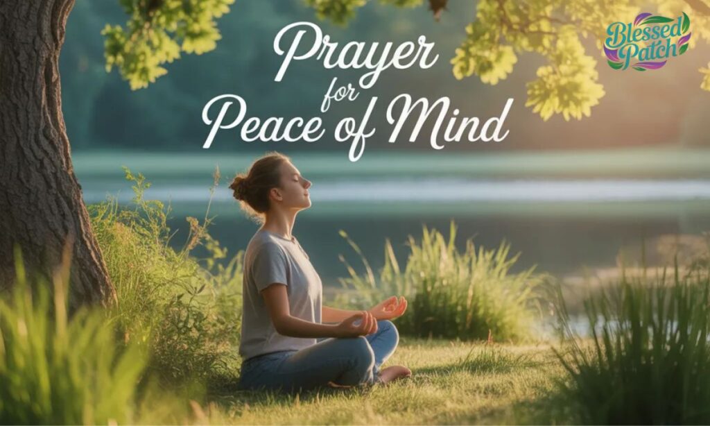 Prayer for Peace of Mind