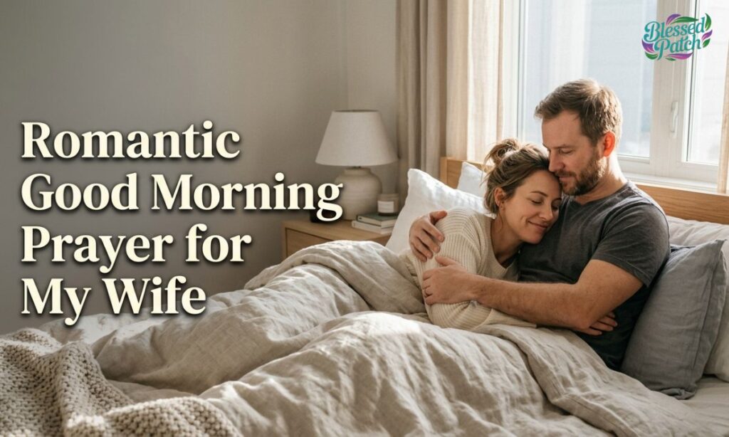 Romantic Good Morning Prayer for My Wife