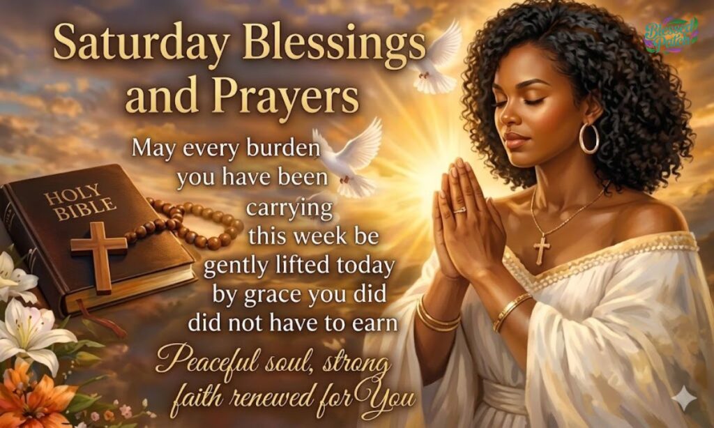 Saturday Blessings and Prayers