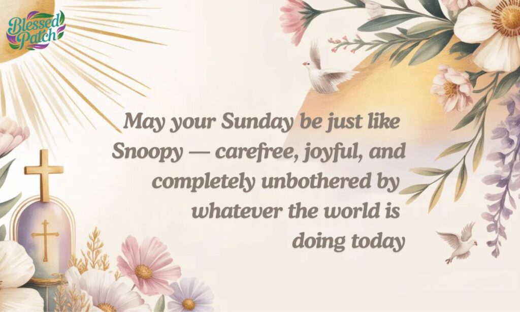 Snoopy Sunday Blessings