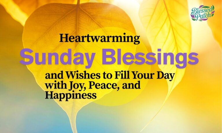 Sunday Blessings