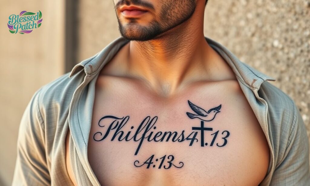 Tattoos for Men Bible Verses
