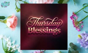 Thursday Blessings
