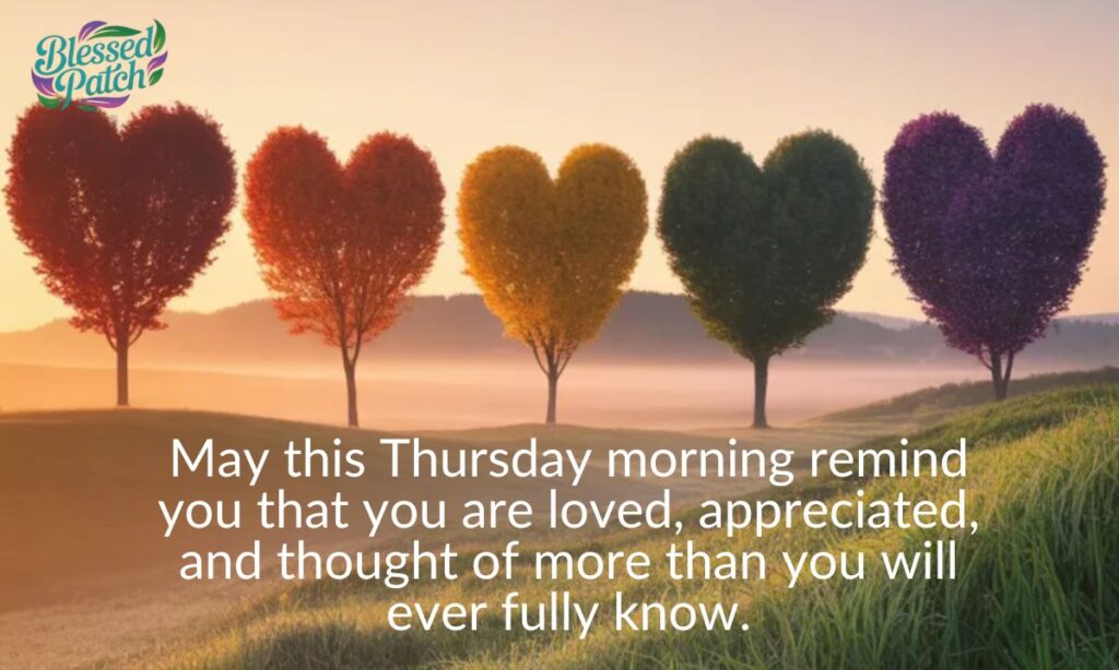 Thursday Morning Messages