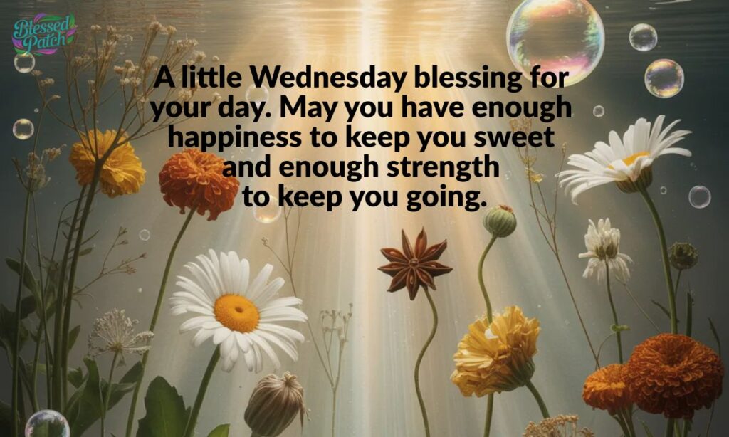 Wednesday Blessings Quotes