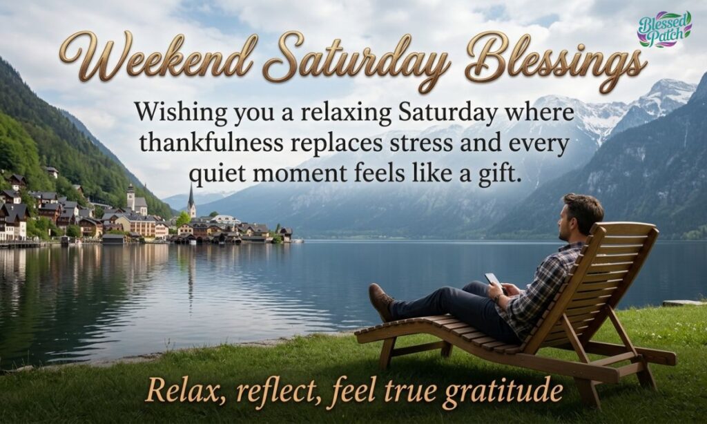 Weekend Saturday Blessings