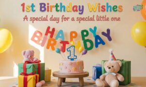 1st Birthday Wishes