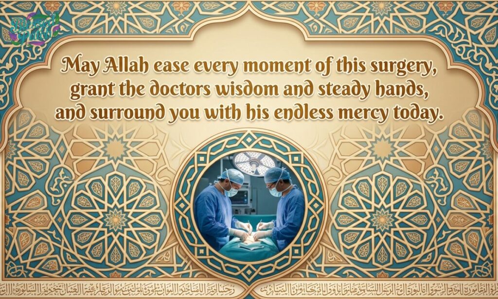Before Surgery Wishes and Prayers in Islam