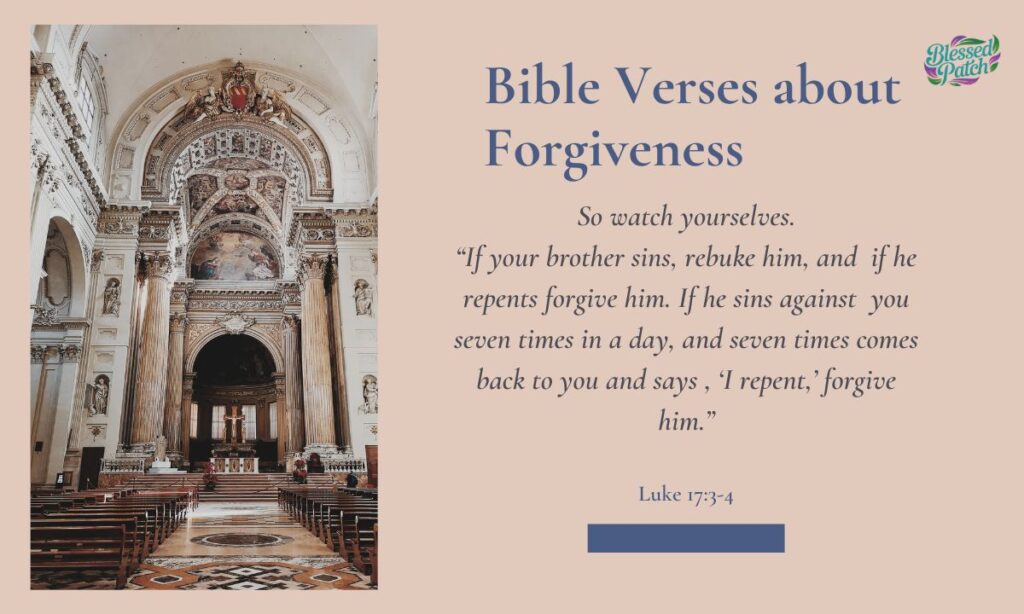Bible Verses about Forgiveness (1)