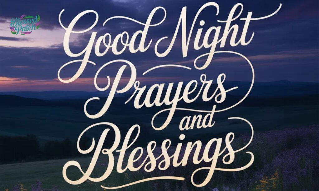 Good Night Prayers and Blessings (1)