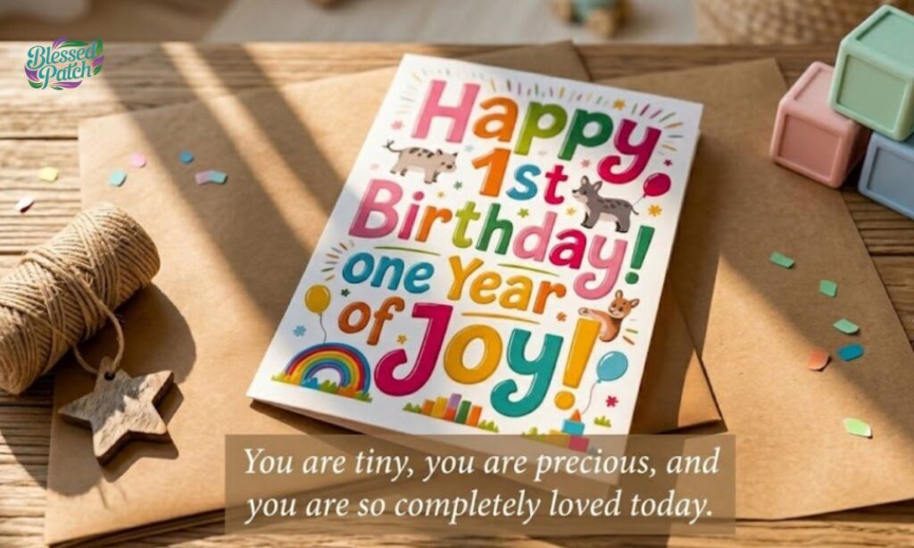 Happy 1st Birthday Message