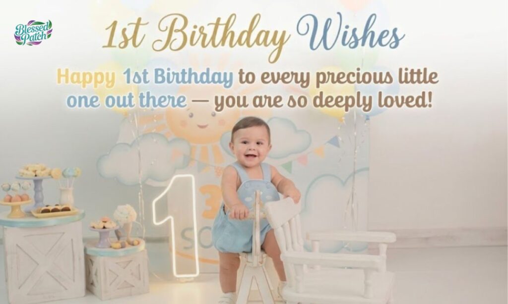 Happy First Birthday Wishes