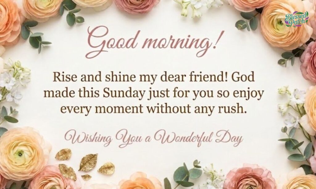 Happy Sunday Wishes