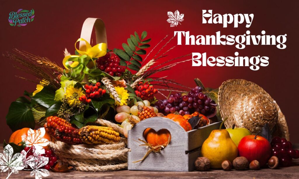 Happy Thanksgiving Blessings