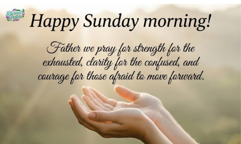 Heartfelt Prayers for a Peaceful Sunday