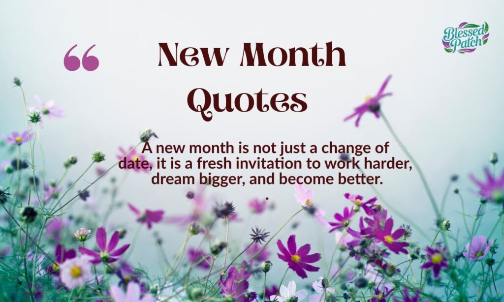 New Month Quotes