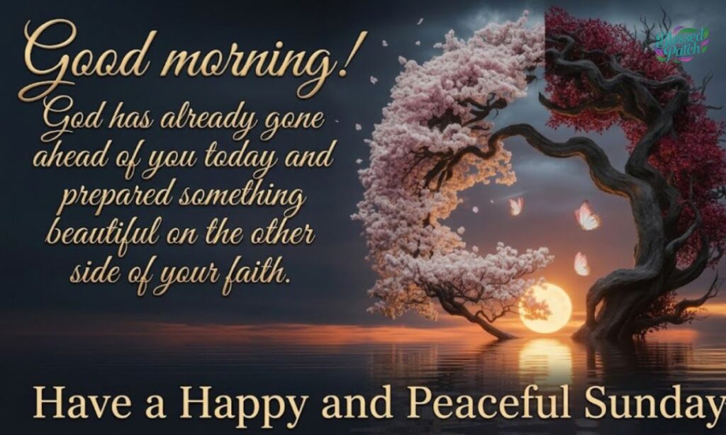 Powerful Inspirational Sunday Morning Blessings