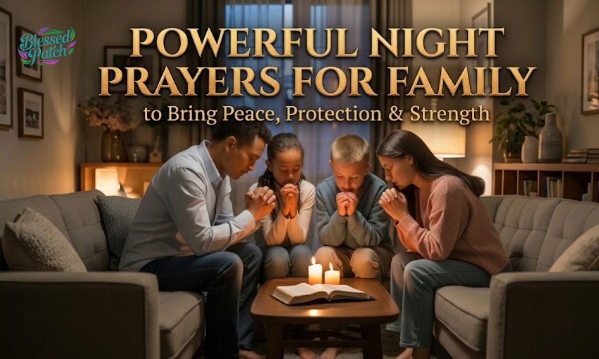 Powerful Night Prayers for Family